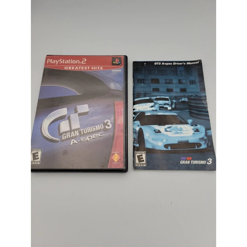 Gran Turismo 3 A-spec Greatest Hits Sony PlayStation 2 PS2 Game CIB
